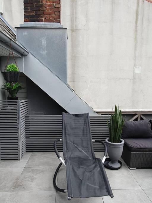 Modern Loftsleilighet Fredrikstad Bagian luar foto