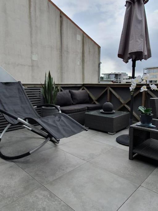 Modern Loftsleilighet Fredrikstad Bagian luar foto